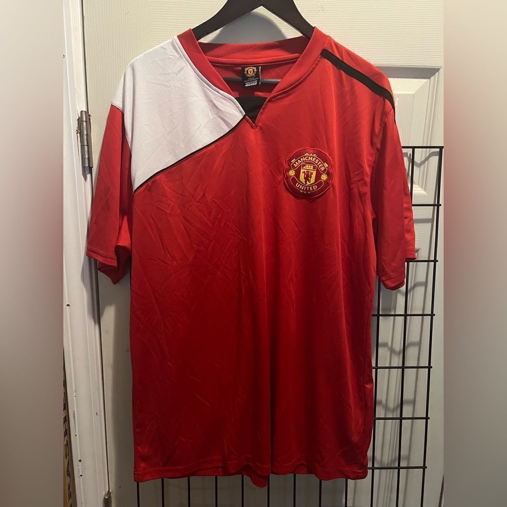 Manchester United Sewn Patch Soccer Jersey Shirt